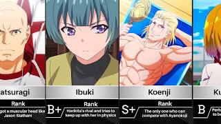 Classroom of the Elite Physical Strength Tier List (Rank F to S ) 💪