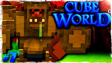 Cube World Gameplay - Part 7 - TROLL BOSS WELL IM DEAD (Open Alpha)