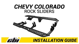 2023 Chevy Colorado CBI Rock Slider Install