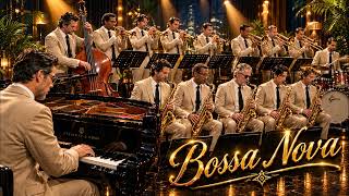 🌙 BOSSA NOVA BIG BAND 🎷 Luxury Jazz Club Ambience 🎷 Music Playlist