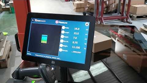 Using the Resolution 7 High Accuracy Dimensioner
