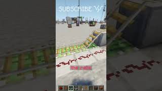 STICKY PISTONS can PUSH AND PULL MINECART TRACKS! | Redstone with PsiVolt #minecraft #redstone