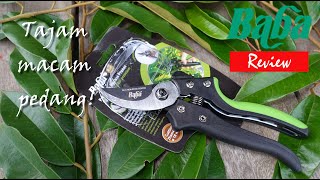 Prunner / Gunting pokok / prunning shear/ Baba model GP-1008 - Review