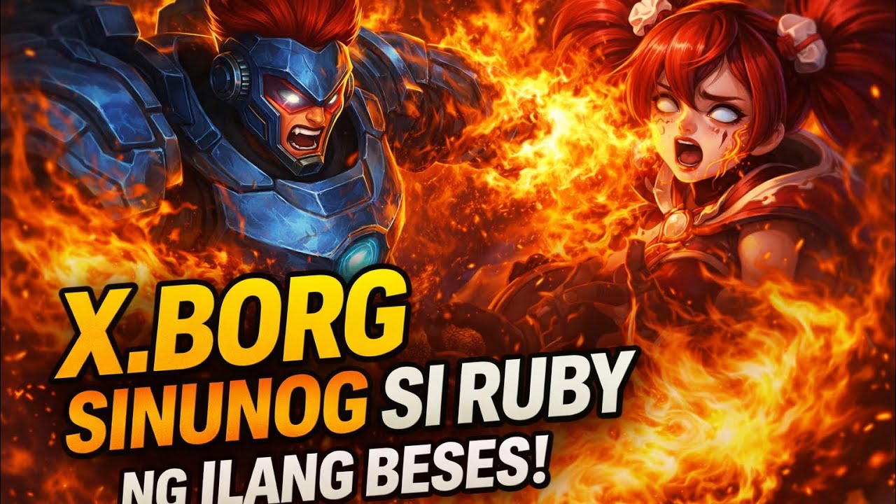 🔥 🤭X.Borg vs Ruby – Sunog Malala! 🔥 MLBB Gameplay #MobileLegends #MLBB ...