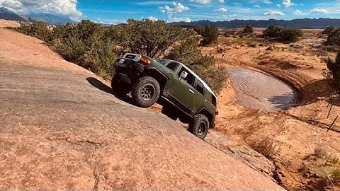 How Toyota ATRAC works to enhance traction and prevent drivetrain damage Moab FJ cruiser