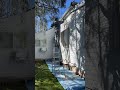 Final coat of colour going down. Working from top to bottom using Graco 490pc and 514fflp tip