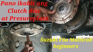 Pano magkabit ng Clutch disc at presureplate Suzuki F6a Multicab