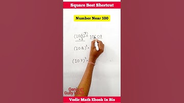 Square Best Shortcut | Vedic Maths Tricks #shorts #viral #mathstrick
