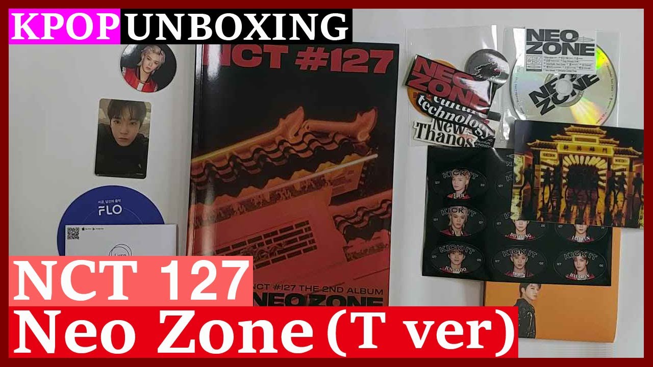Unboxing NCT 127 [Neo Zone] (T ver) 엔시티 127 2nd album Kpop Unboxing 케이팝 ...