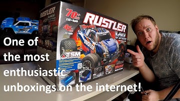 Traxxas Rustler VXL TSM RTR Unboxing & First Look 2017