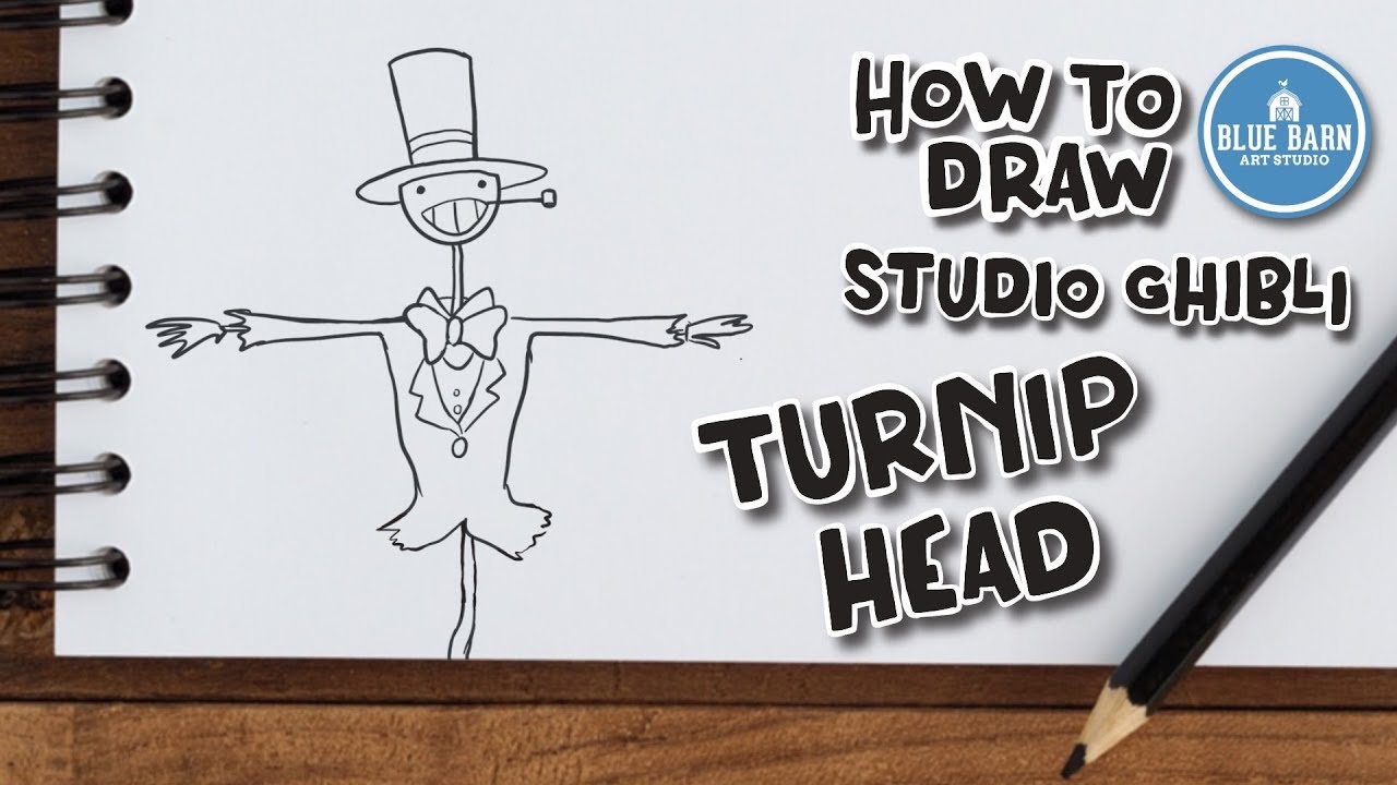 How to Draw Turnip Head Studio Ghibli YouTube