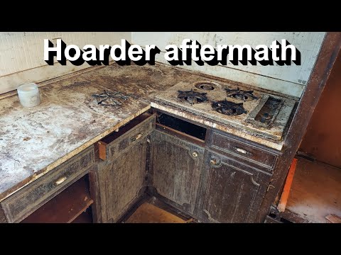 Cleaning A Hoarder Nightmare Kitchen For FREE