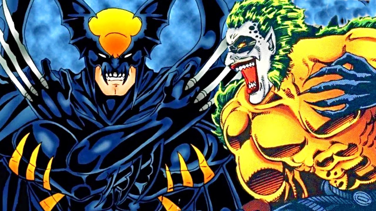 Dark Claw & Hyena Origins - Fusion Of Batman & Wolverine Fights  Amalgamation Of Joker & Sabertooth! - YouTube