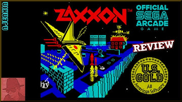 Zaxxon - on the ZX Spectrum 48K !! with Commentary