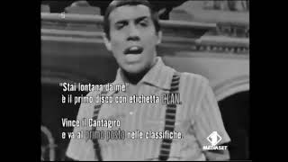 Adriano Celentano Stai lontana da me Discorama, TV francese  26.05.1963 Resimi