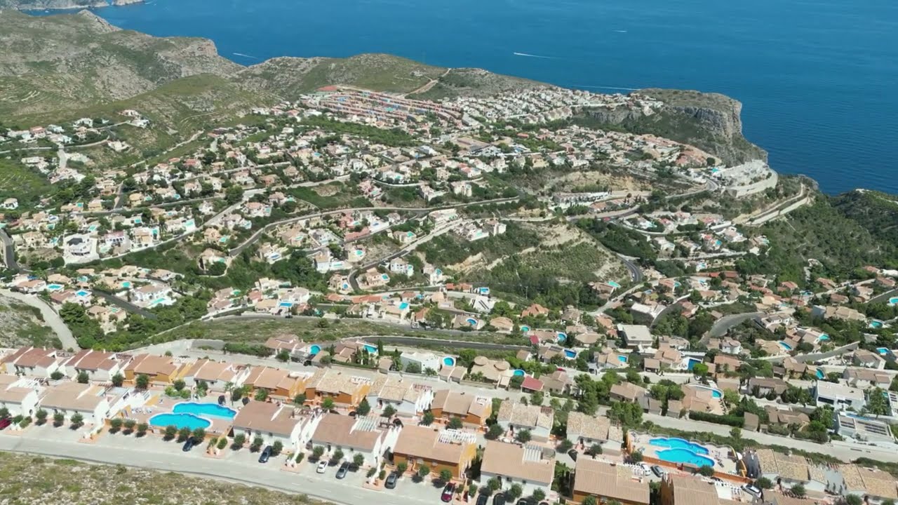 Cumbre del Sol drone shots