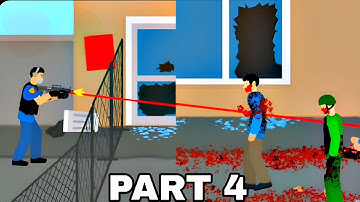 Flat Zombies: Defense & Cleanup - Defense Gameplay