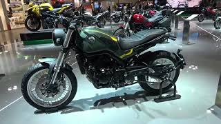 2022 Benelli Leoncino Scrambler 500 Trail With Large petrol tank and efficient engine