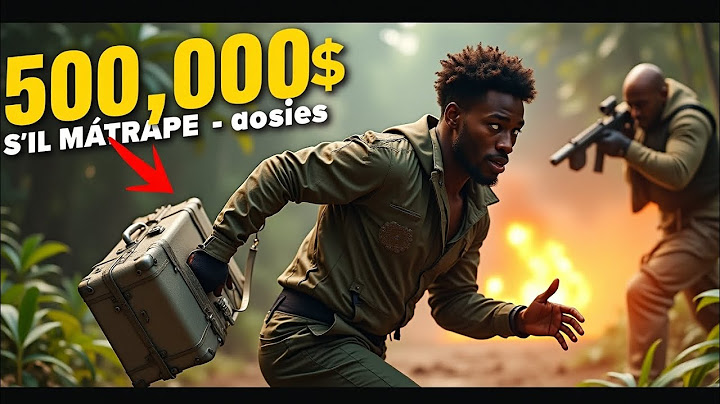 Il a 24h pour me capturer et gagner 500 000$