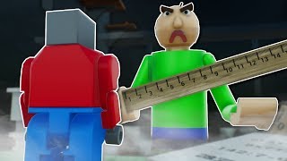 BALDI'S BASICS DEATHRUN? - Brick Rigs Multiplayer Gameplay - Lego deathrun challenge