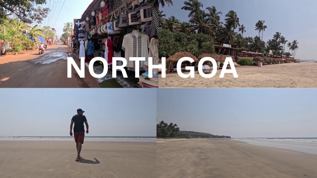 Goa Tourist Places | Morjim Beach | Ashwem Beach | North Goa | Travel Vlog