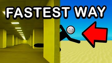 How to Speedrun Backrooms level