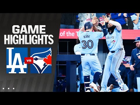 Dodgers vs. Blue Jays Game Highlights (4/27/24) | MLB Highlights