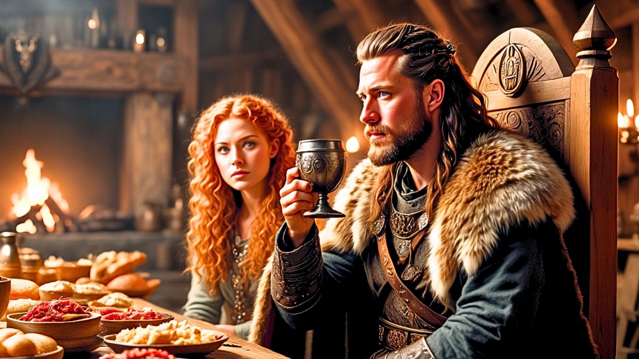 „Trink nicht, es ist Gift“, flüsterte sie – und der Jarl begriff: Sie war nicht nur eine Magd…