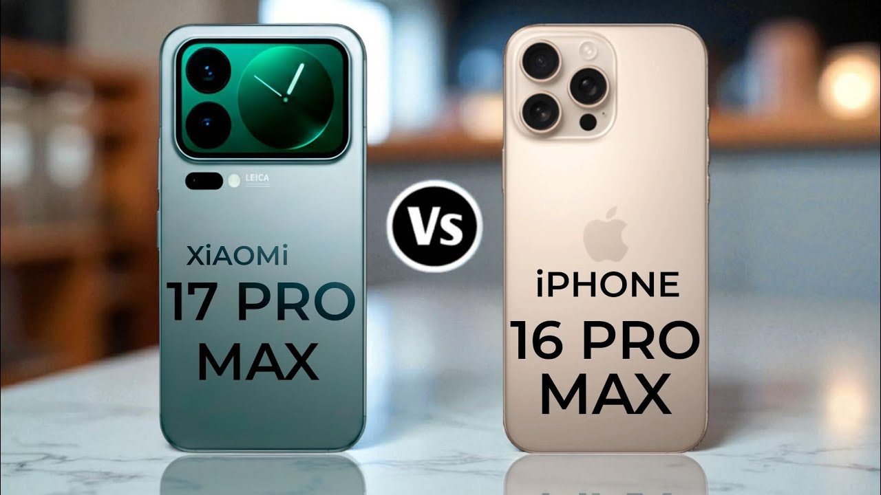 Perbandingan spesifikasi Xiaomi 17 Pro Max dan iPhone 16 Pro Max (Source YouTube Channel = Thedstech). Perbandingan spesifikasi Xiaomi 17 Pro Max dan iPhone 16 Pro Max (Source YouTube Channel = Thedstech).