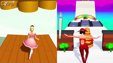 Build A Queen VS Twerk Race 3D - All Levels Satisfying Walkthrough Gameplay Part 2