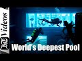 We went diving in the world's deepest pool