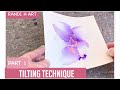 Alcohol ink art - the tilting technique PART 1 [53]