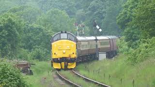 37409  leaving Bewdley 16th May 2024 by John Goodale 249 views 4 days ago 2 minutes, 14 seconds