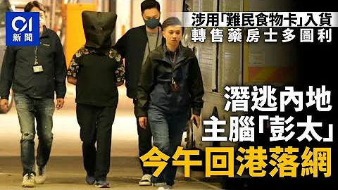 涉用难民食物卡入货转售图利　主脑“彭太”今午内地回港被捕｜01新闻｜西九｜高铁｜药房｜南亚｜突发 - 天天要闻