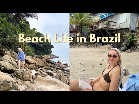 Life on a remote beach in the Brazilian jungle ! Brazil Vlog