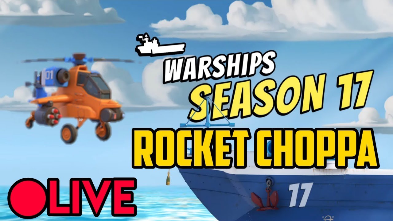 Boom Beach Warships Season 17 Pushing with Rocket Choppa