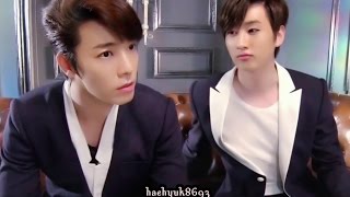 [Part 8] HaeHyuk/EunHae sweet moments - "Skeleton" promotion completed