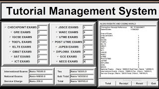 Python Programming- Developing eLearning Auto Billing Management System