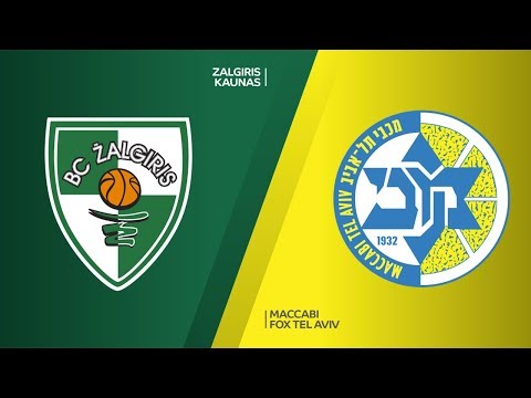 Zalgiris Kaunas - Maccabi FOX Tel Aviv Highlights | Turkish Airlines EuroLeague RS Round 14