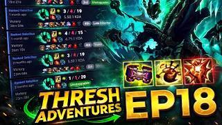 Thresh Adventures Ep.18 – Solo Queue Is Melting My Brain 😭