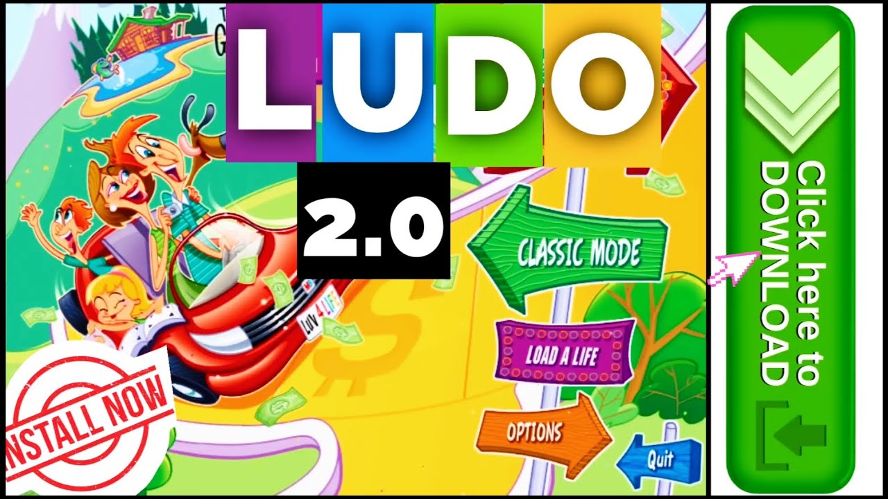 Ludo 2.0, The Game of Life 2008 by Hasbro PC Version Download Deadventure  presents