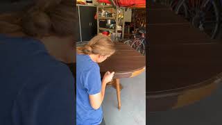 Restoration table makeover #upcycle #furnitureflip #furnituremakeover #tables