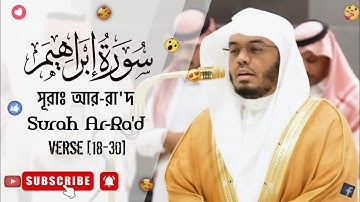 Surah Ar-Ra'd | সূরা আর-রা'দ | سورة الرعد | Verse [18-30] |🎙️Sheikh Yaseer Al-Dosari | ياسر الدوسري