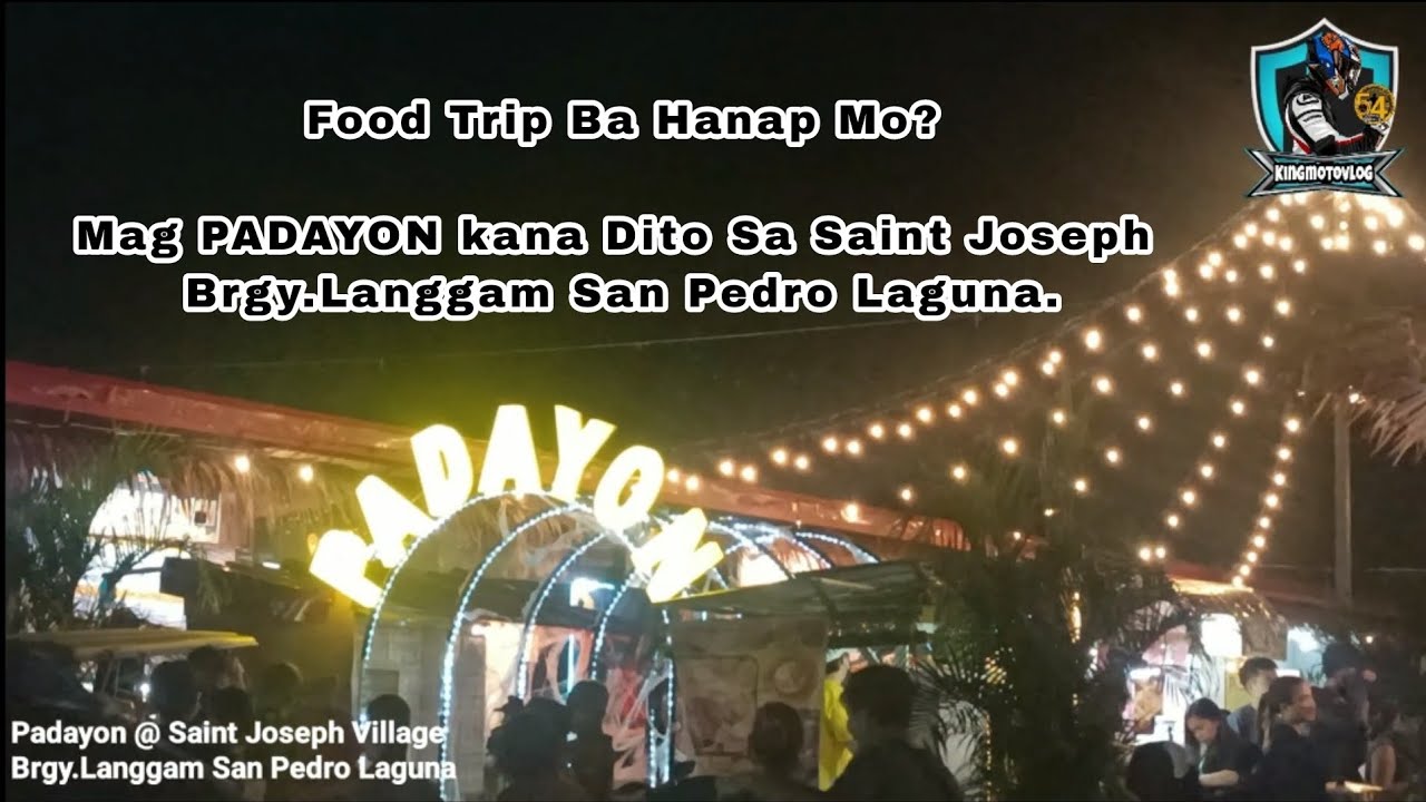 Food Trip Ba Hanap Mo?Mag PADAYON kana Dito Sa Saint Joseph Brgy