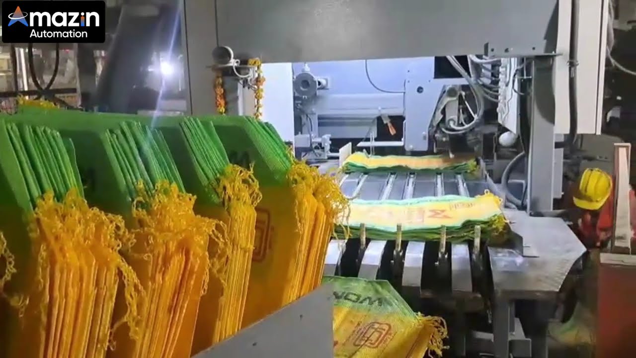 Auto Bag Placement System | Smart Cement Packing Plant Automation | Amazin Automation Solutions