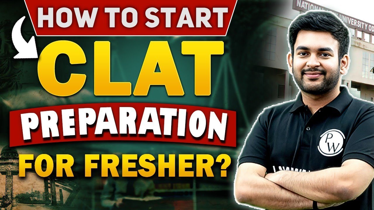CLAT 2025 Preparation Guide For Fresher 🔥 How to Start CLAT Preparation ...