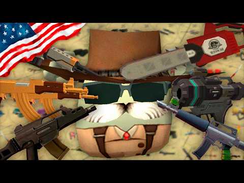 😱Played CHICKEN GUN WITH ALL THE WEAPONS! **90+ WEAPONS**