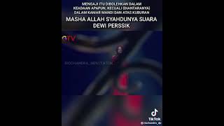 Dewi persik menyanyi kan ayat\