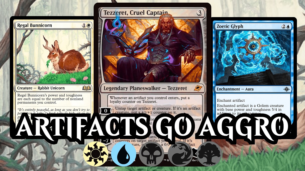 Tezzeret Calls the Bunnicorn to Battle! | MTG Arena Standard Azorius
