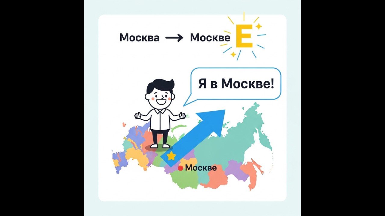 ГДЕ — Prepositional Case Russian in 5 Minutes - YouTube